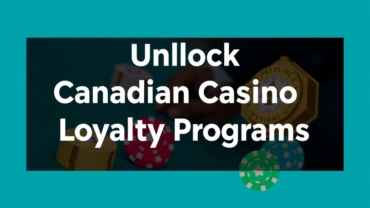 Unlock Canadian Casino Loyalty Programs: Strategies to Maximize Your Benefits