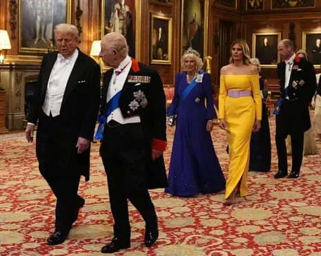 The Royal Family Present Grand Welcome During Demonstrations; Kimmel Pulled From Air Due To Kirk Remarks