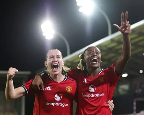E. Terland's Hat-Trick Propels United Through to Women's Champions League Group Stage