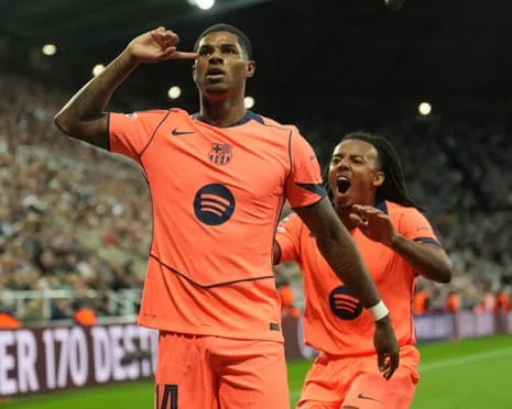 Striker spoils Newcastle's big occasion and insists: ‘I am improving at Barcelona’